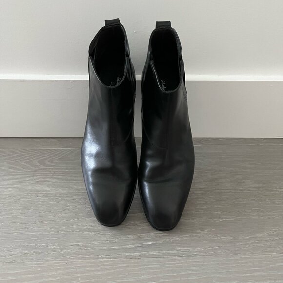 Ferragamo chelsea boots, black, men, size 9D main image 7